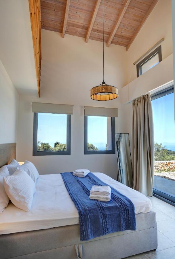 Tsakmakis Villas Luxury- Panoramic Sea View - Lefkada Tsoukaládhes 외부 사진